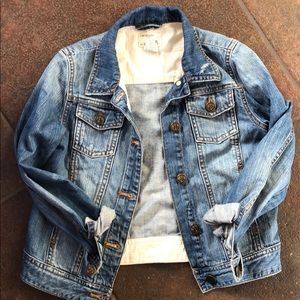 J Crew girls Jean jacket